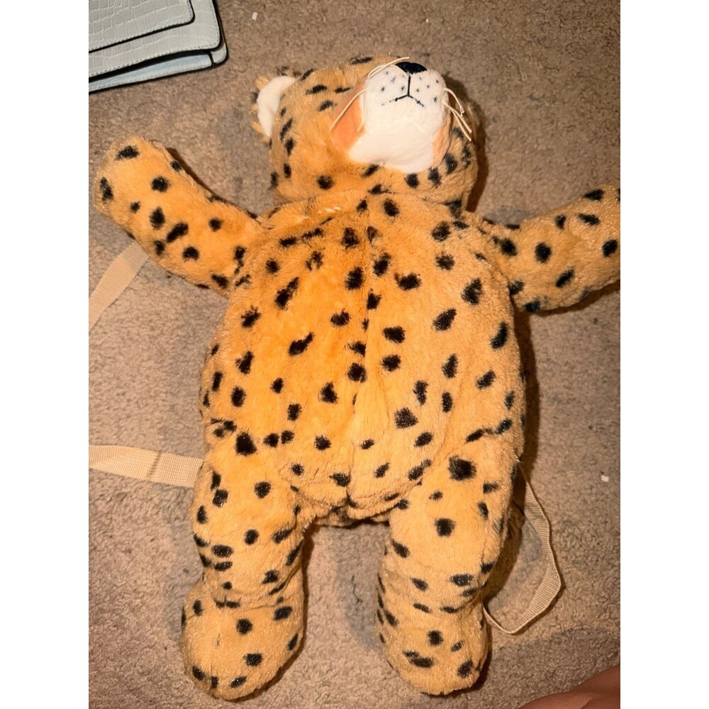Unipak Plush Cheetah 19” Backpack